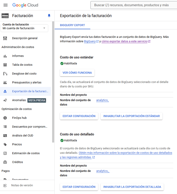 02 BQ_Coste_Exportacion a tablas