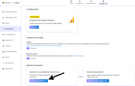 Clarity_implementacion_wizard