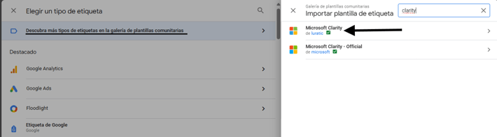 Clarity_implementacion_GTM
