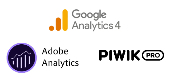 google analytics vs adobe analytics vs piwik pro